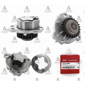 Yağ Pompa Rio 12= 1.2  İ10 13-18  Picanto 11-18 1.2 (1 Adet) (Oem No: 21310-03300)