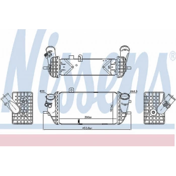 Accent Blue İ20 İ30 Rio 2014  Turbo Radyatörü Ara Sogutucu (Oem No:282712A640)