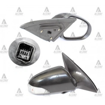Ayna Dış Dikiz İ30 2007-2011 Elektrikli Sinyalli Sağ (1 Adet) (Oem No: 87620-2L600)