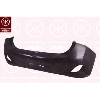 2012-2014 Hyundaı İ30 Arka Tampon Siyah (Tyg) (Oem No:86610A6010)