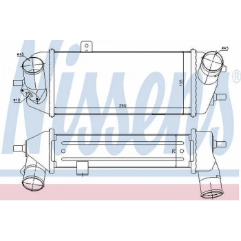 İ20 İx20 Soul Venga 2008 2012 Turbo Radyatörü Ara Sogutucu (Oem No:282712A710)