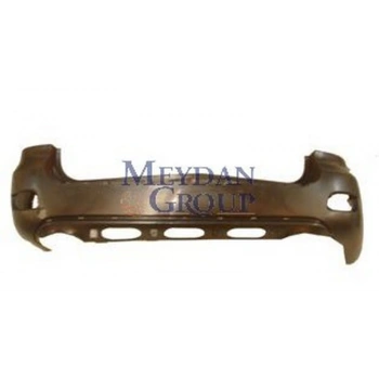 2007-2011 Hyundai Santa Fe Arka Tampon Siyah (Sis Delikli Bfn) (Adet) (Oem No:866112B020)