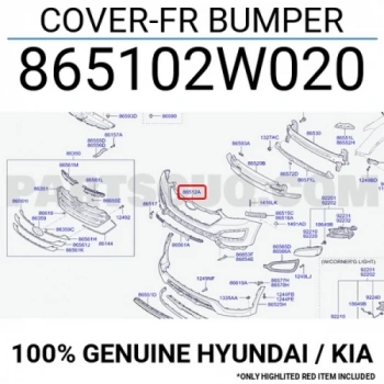 Tampon Santafe Ön 2012-2015 (Oem No:86510-2W020) (Adet)
