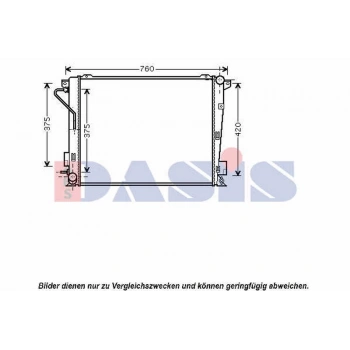 Sonata 2006 2010 Su Radyatörü A T 640X484X18 (Oem No:253103K860)