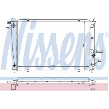 Starex 2002 2008 Su Radyatörü M T 650X445X26 (Oem No:253104A010)