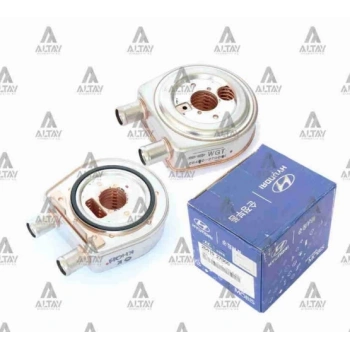 Yağ Soğutucusu Accent 2003-2006  Getz 2003-2005  Santa Fe  Tucson  Sportage Dizel (1 Adet) (Oem No: 26410-27000)