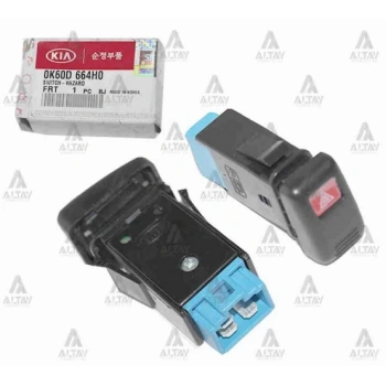 Anahtar Dörtlü Bongo  1997-2004 (1 Adet) (Oem No: 0K60D-66-4H0)