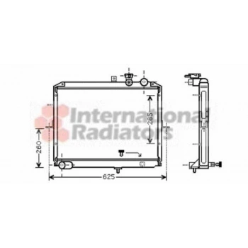 Bongo K2700 99  Su Radyatörü M T 400X528X32 (Oem No:0K60A15200A)