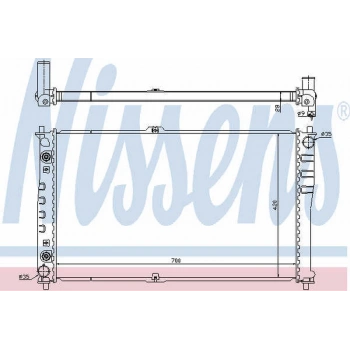 Carnival  Su Radyatörü  (Oem No:0K55415200)