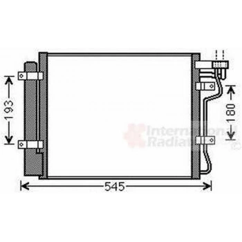 Cerato 2006  Klima Radyatörü 463X357X16 (Oem No:976062F700)