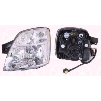 Picanto 2004 2007 Far Sağ Motoru Üzerinde   H4 Py21W W5W (Oem No:9210207000)