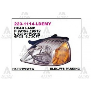 Far Rio 2003-2006 Motorlu Sarı Sol (1 Adet) (Oem No: 92101-Fd020)