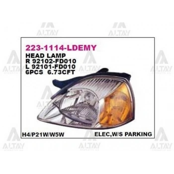 Far Rio 2003-2006 Motorlu Sarı Sağ (1 Adet) (Oem No: 92102-Fd020)