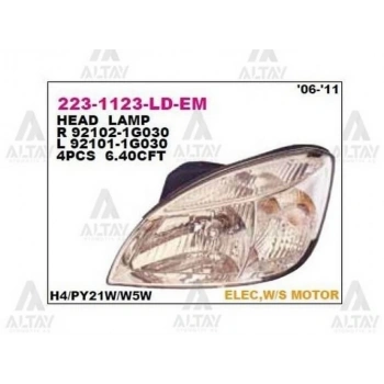 Far Rio 2006-2011 Motorlu Beyaz Sağ (1 Adet) (Oem No: 92102-1G030)