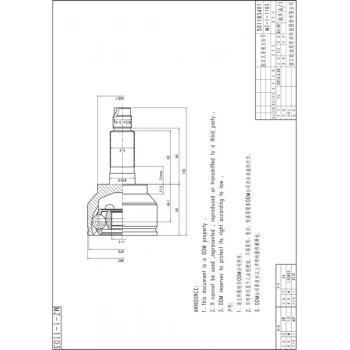 Aks Kafası Rio 0005 1.5 Bnz 24X22X52 Dış A Kalite
