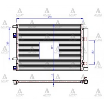 Radyatör Kapağı Accent 2011-2018 Blue Rio 2012 Sonrası  Dizel (Oem No:97606-1R300) (Adet)