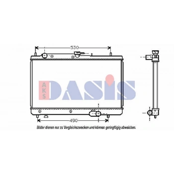 Sephia 93 97 Su Radyatörü M T 375X670X25 (Oem No:0K20115200)