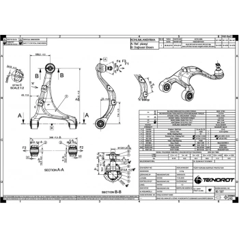 Salıncak Santa Fe 2006-2012 Sorento Xm 2009-2014 Rotil Sol  Oem No: Kı-157