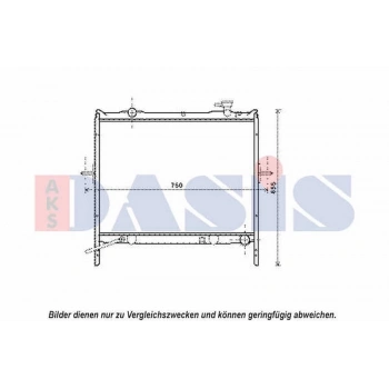 Sorento 2006  Su Radyatörü M T 470X638X26 (Oem No:253103E710)