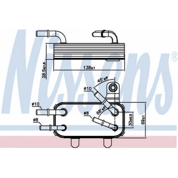 Land Rover Range Rover Defender Sport Discovery Iıı Iv 2002 2016 Yağ Radyatörü 90951 (Oem No:Lr031827)