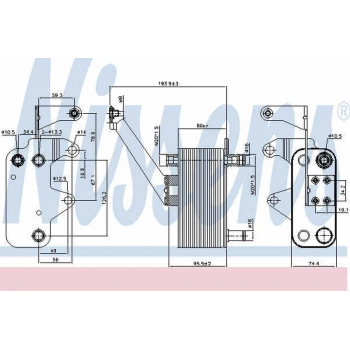 Freelander 1 2000 2006 Yağ Soğutucusu  (Oem No:Ubc000060)
