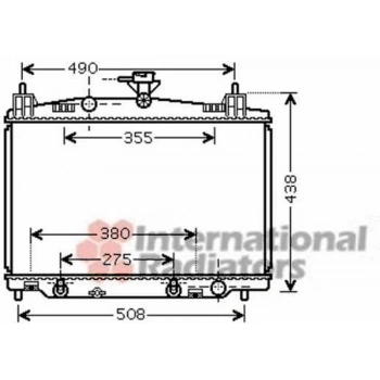 Mazda 2 (De) 2008 2014 Su Radyatörü Manuel 350X558X16 (Oem No:Zy8415200A)