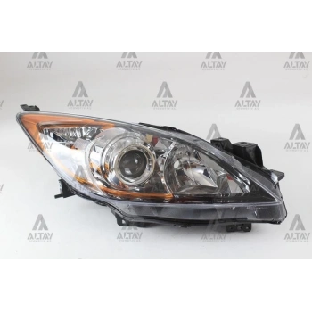 Far Mazda-3 2009-2012 Manuel-Elektrikli Siyah Sağ (1 Adet) (Oem No: Bbp2-51-0K0L)