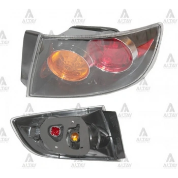 Stop Lambası Mazda-3 2003-2005 Sedan Şeffaf Dış Sol (1 Adet) (Oem No: Bn9A-51-160E)