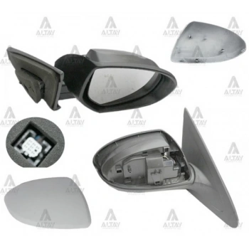 Dış Dikiz Aynası Mazda 3 2009-2013 Elektrikli Isıtmalı Otomatik Katlanır Sağ (Oem No:Bcd2-69-12Zd) (Adet)