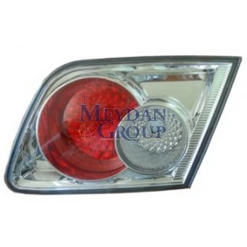 2003-2006 Mazda 6 Sd İç Stop Lambası Sağ Nikelajlı-Kırmızı-Beyaz-Şeffaf (Famella) (Adet) (Oem No:Gj6E513F0D)