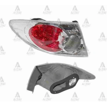 Stop Lambası Mazda-6 2003-2006 Krom Dış Sol (1 Adet) (Oem No: Gj6A-51-180E)