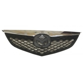 2003-2006 Mazda 6 Sd Ön Panjur Siyah (Nikelaj Kaplamalı) (Tyg) (Adet) (Oem No:Gk2A50710B)