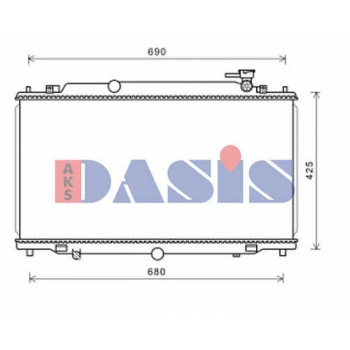 Mazda 6 (Gj, Gl) 2013  Su Radyatörü Manuel 375X738X16 (Oem No:Pe1115200)