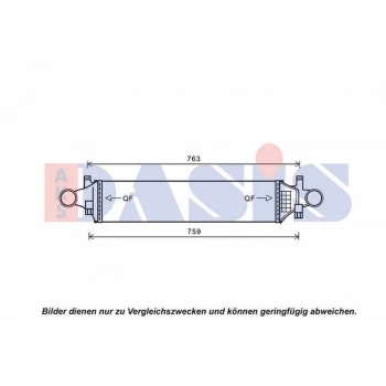 W117 246 176 242 156 2012  Turbo Radyatörü  (Oem No:A2465000100)