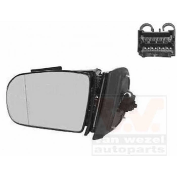 Mercedes 210 1999 2002 Dış Dikiz Aynası Sol 7Pın Elek. Rezıstanslı Kapaksız Cam Dahıl (Oem No:A2108100176)