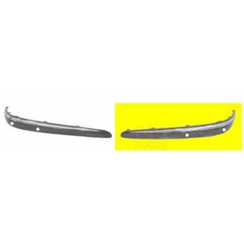 2003-2006 Mercedes E Class W211- Ön Tampon Bandı Sol Gri Astarlı-Nikelaj Çıtalı-Sensör Delikli (Tw) (Adet) (Oem No:2118800912)