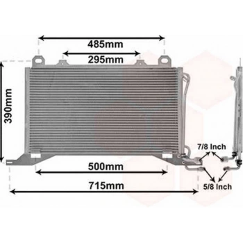 W210 1995 2002 Klima Radyatörü  (Oem No:A2108300370)