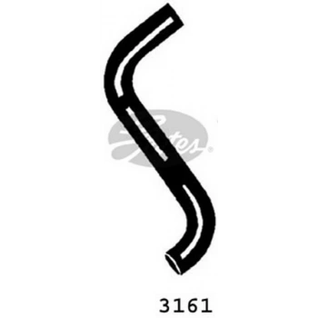 W124 201 1986 1994 Radyatör Hortumu Üst  (Oem No:A1245011782)