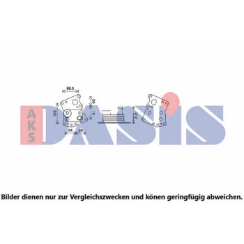 W204 212 207 172 2009 2014 Yağ Soğutucu Radyatörü Komple Kütükle Beraber Contalı (Oem No:A2711801410)