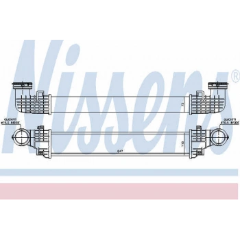 W211 219 2003 2010 Turbo Radyatörü  (Oem No:A2115003902)