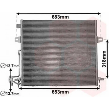 W251 164 2005 2013 Klima Radyatörü  (Oem No:A2515000054)