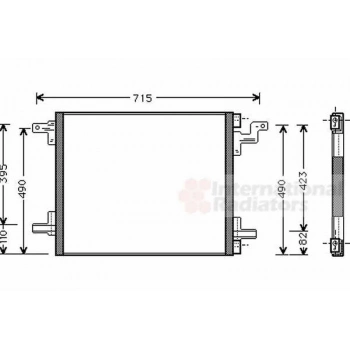W163 1998 2004 Klima Radyatörü  (Oem No:A1638300170)