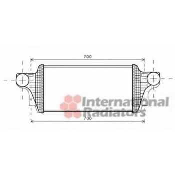 W164 2006 2011 Turbo Radyatörü  (Oem No:A1645000000)