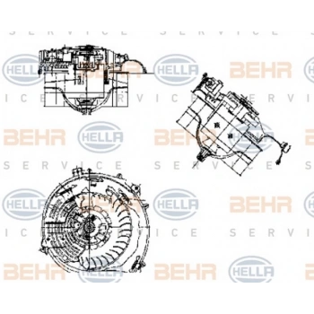 W140 1991 1999 Kalorifer Motoru  (Oem No:A1408301208)