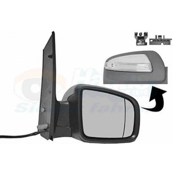 Mercedes Vito.111,115,116Cdı 2011 Ayna Kapağı Sağ Sınayal Delıklı (Oem No:A0008111322)