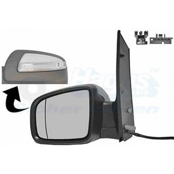 Mercedes Vito.111,115,116Cdı 2011 Ayna Kapağı Sol Sınayal Delıklı (Oem No:A0008111222)