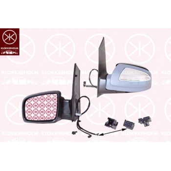 Mercedes Vito.111,115,116Cdı 2010  Dış Dikiz Aynası Sağ Elek.Res.Çız (Oem No:A6398109216)