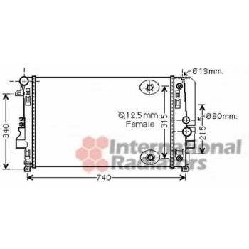 Vito.111,115,116 2011  Su Radyatörü Otom. (Oem No:A6395011201)