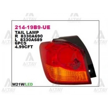 Stop Lambası Asx 2011-2015 Ledli Sol (1 Adet) (Oem No: 8330A689)