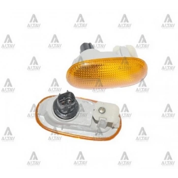 Sinyal Lambası Çamurluk L-200  1999-2005 Sarı Duylu Sağ-Sol (1 Adet) (Oem No: Mb847540)